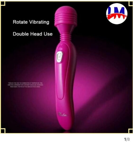 Vibromasseur Double Tête Puissant