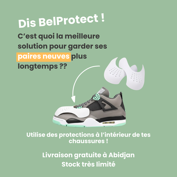 Protections anti-plis pour chaussures
