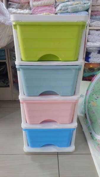 Boîte de Rangement Empilable Colorée