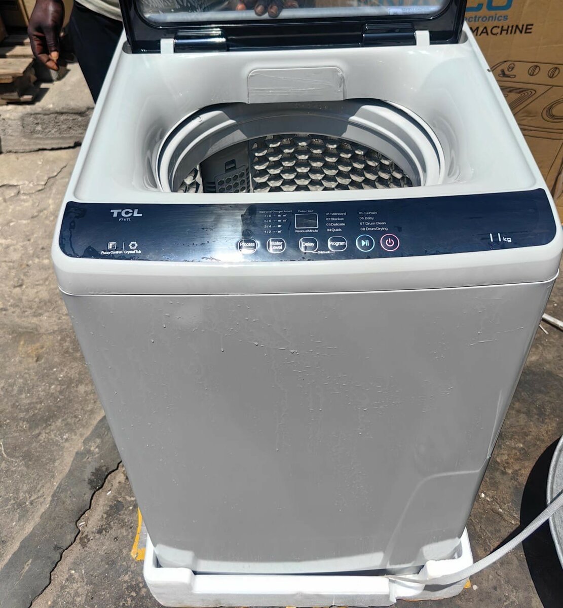 Tcl fully automatic washing machine 9kg  inverter motto