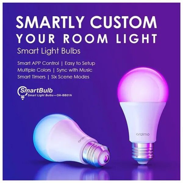 oraimo Smart Bulb 9W Light Bulbs