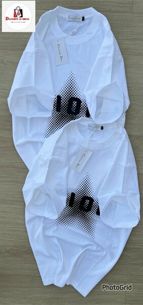 T-shirts en coton blanc