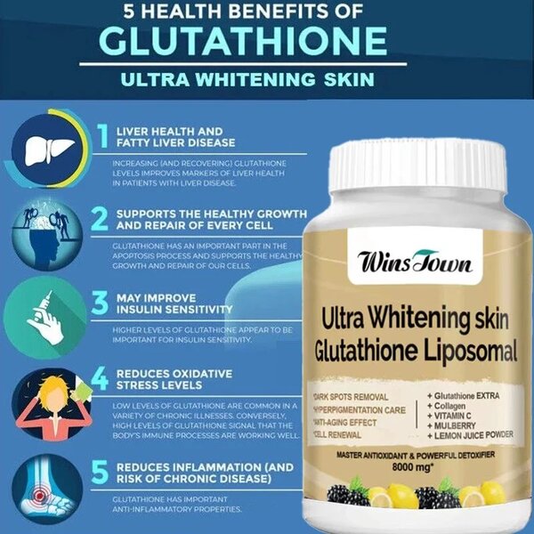 WIBS TOWN ULTRA WHITENING GLUTATHIONE LIPOSOMAL CAPSULES