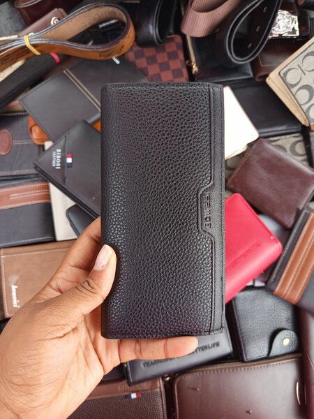 Portefeuille en cuir élégant