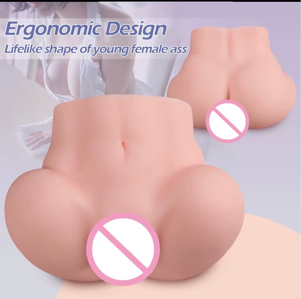 Moule fessier réaliste