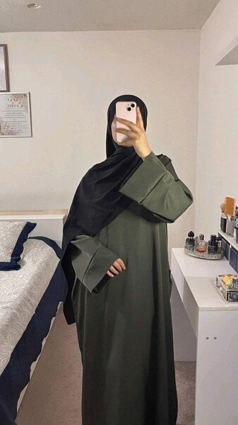 Robe Abaya Élégante Femme