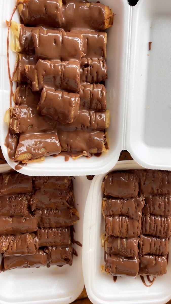 Crêpes gourmandes au chocolat