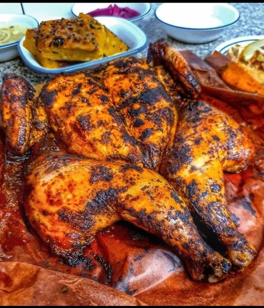 Poulet grillé épicé