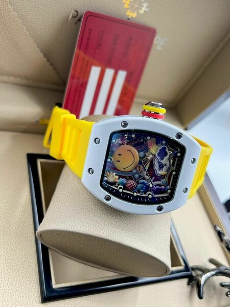 Montre Design Colorée