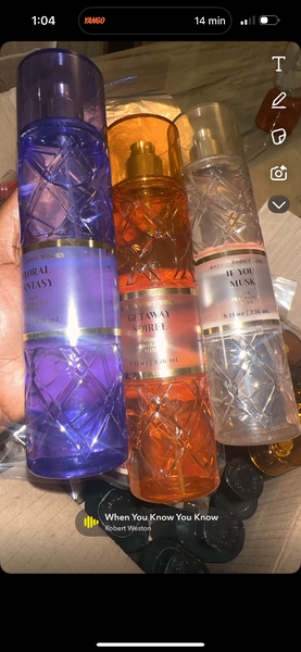 Bath and bodyworks mist