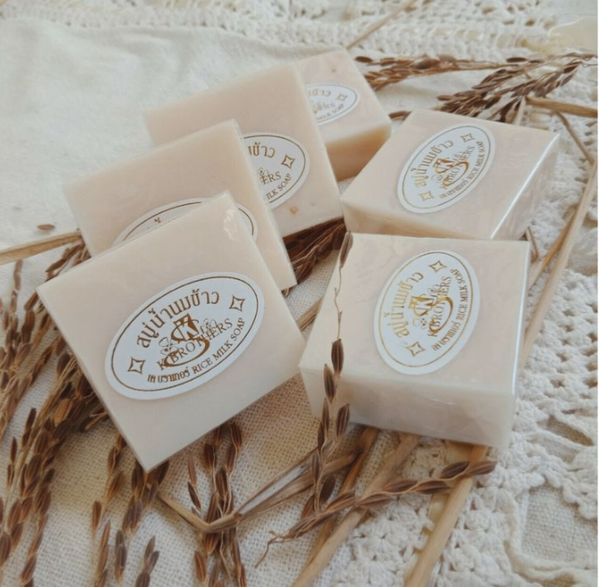 Savon au lait de riz naturel