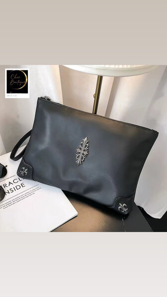 Pochette en cuir élégante