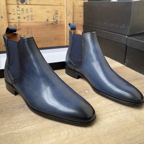 Bottes Chelsea en cuir élégantes