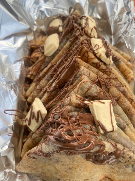 Crêpes au nutella