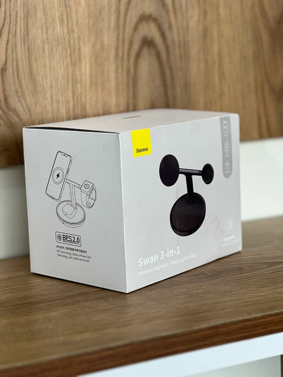 Baseus Swan 3-in-1 Wireless Magnetic Charging Bracket 20W