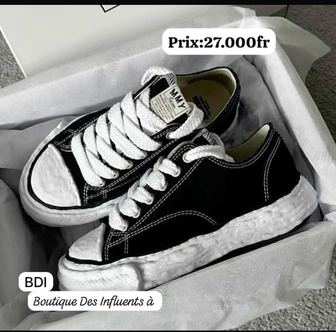 Sneakers tendance unisexe