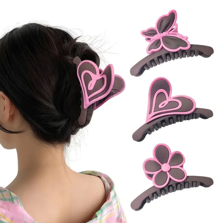 Stylish Hair Claw Clips Set