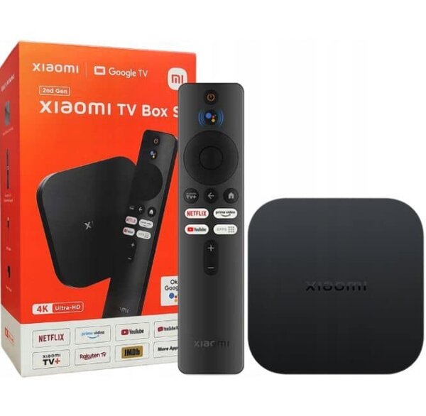 Nouveau) Mi TV Box "S" 4K 2nd Generation - Noir