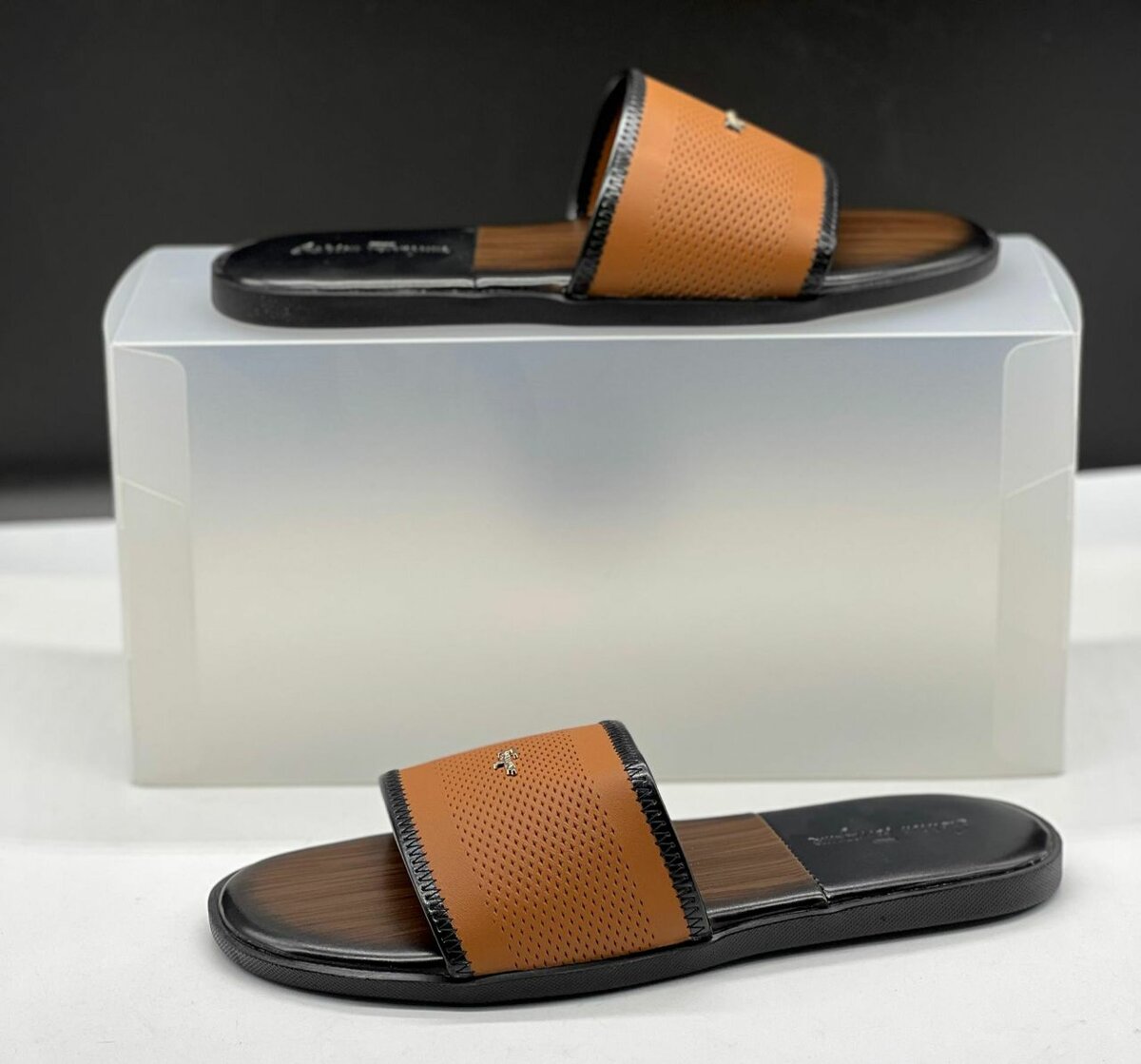 Sandales en cuir élégantes pour hommes