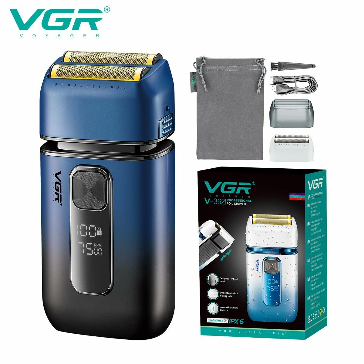 Tondeuse pour lissage VGR V362