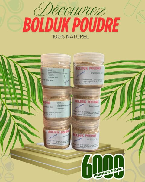 Bolduk Poudre 100% Naturel