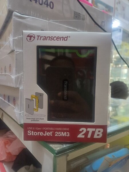 TRANSCEND USB 3.1 2TB EXTERNAL HARD DRIVES