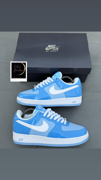 Baskets Air Force 1 Bleu