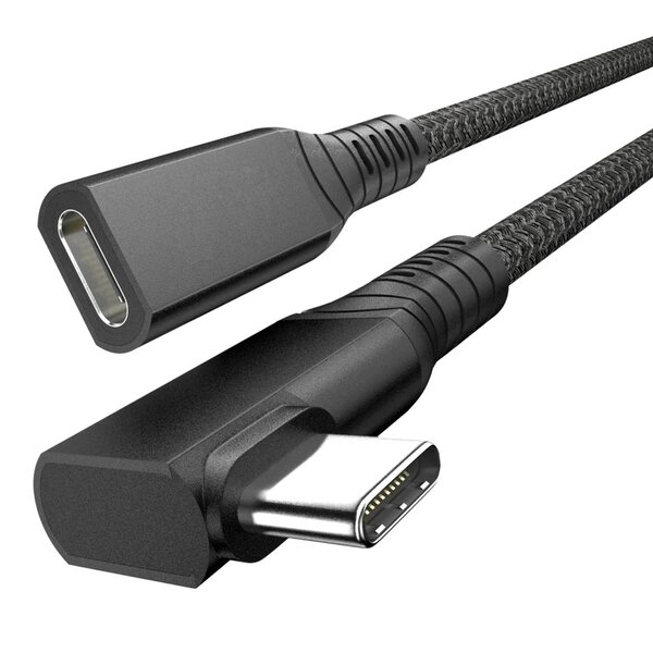 Câble d'extension USB 4 240 W 0,6 m, angle USB4 Thunderbolt
