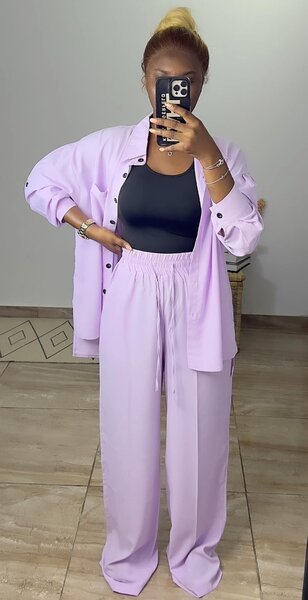 Ensemble élégance décontractée femme