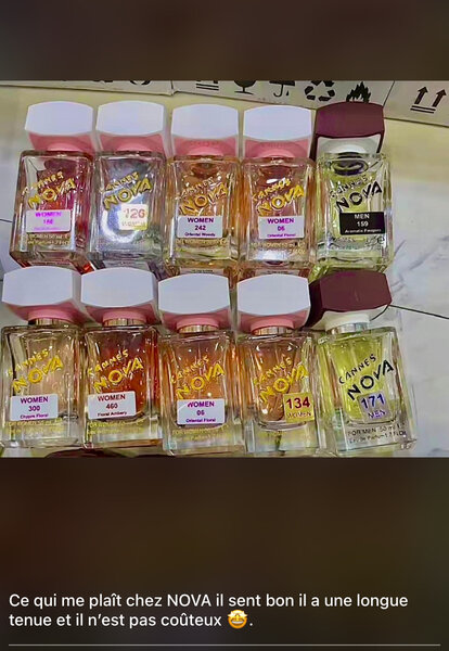 Parfum Nova Longue Tenue