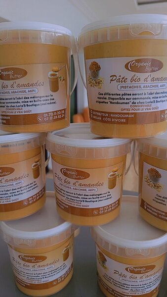 Pâte Bio d'Amandes 500g