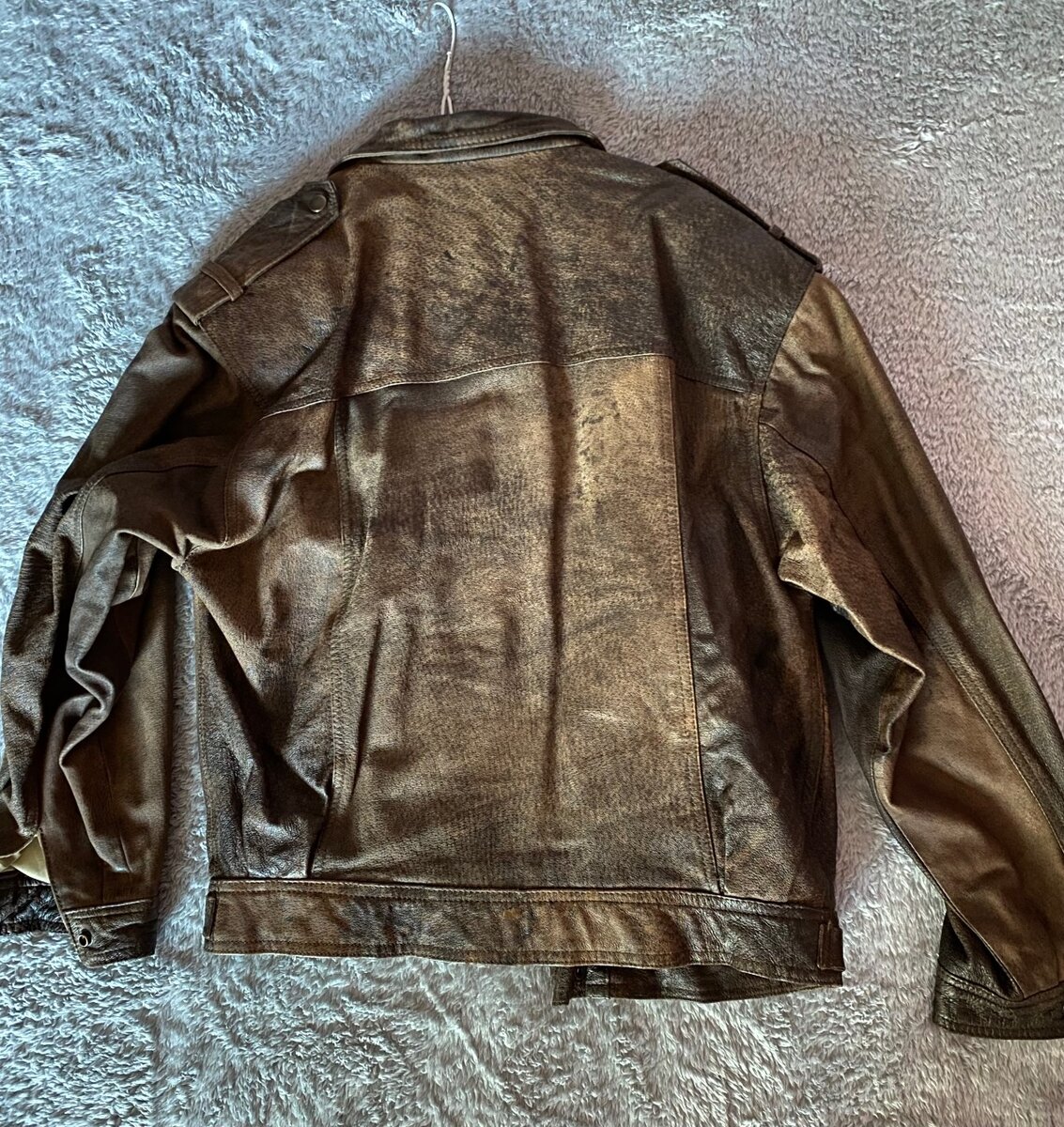 Leather jacket