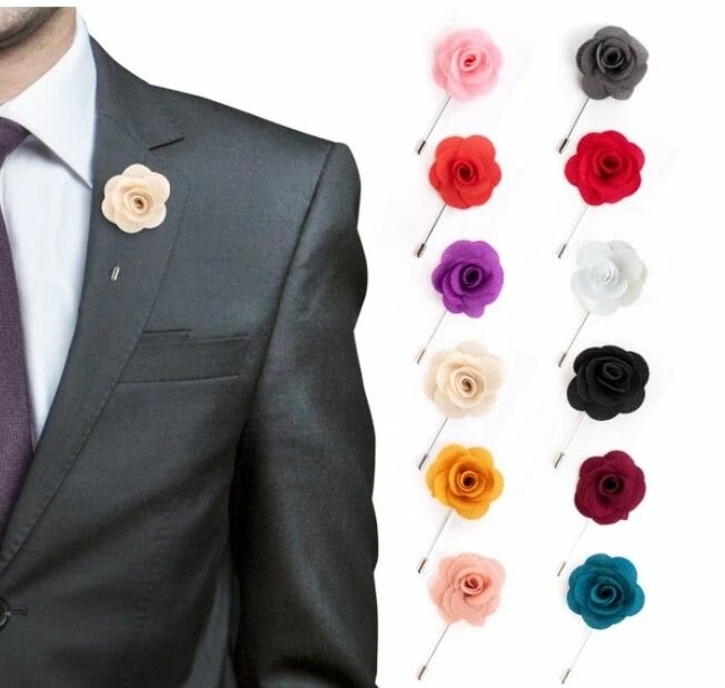 Flower Lapel Pin