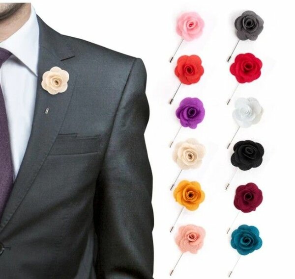 Flower Lapel Pin