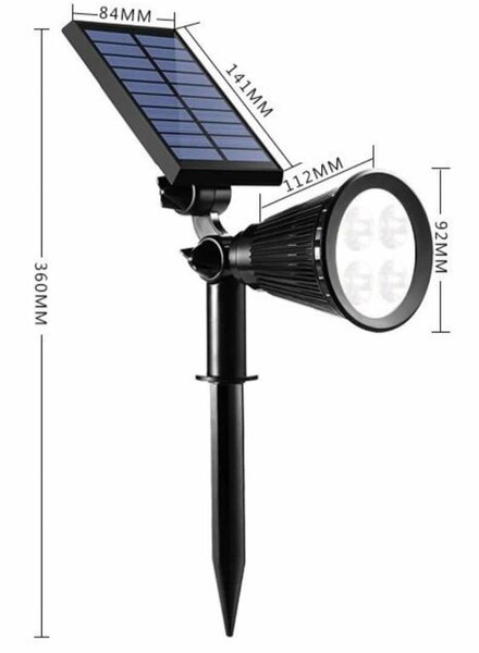 Lampes de pelouse solaire à LED