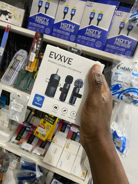 Microphone Lavalier Sans Fil EVXVE