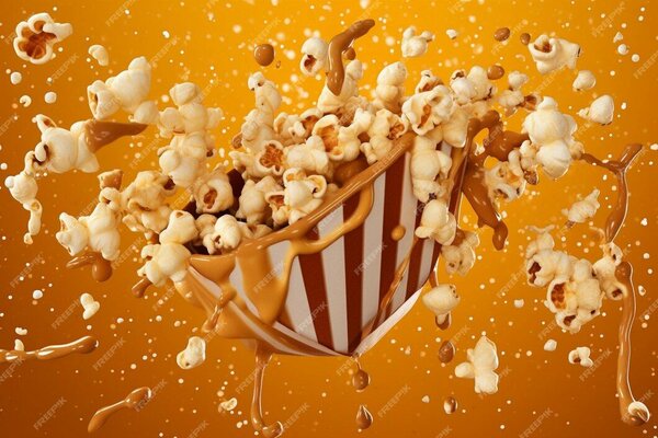 Popcorn Caramel Delicieux
