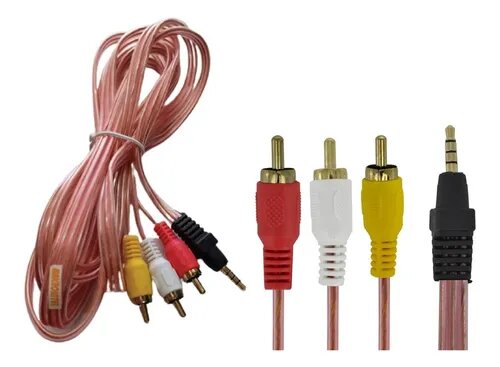 3.5mm to RCA Audio Video Cable