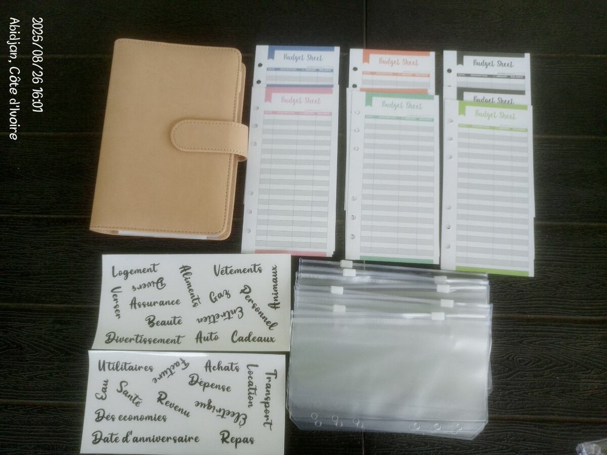 ORGANISATEUR DE BUDGET