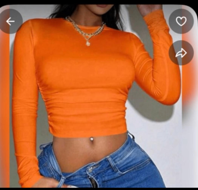 Tops moulants à manches longues