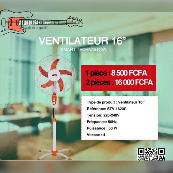 VENTILATEUR 16"