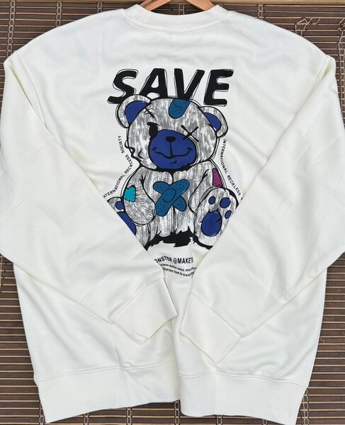 Sweat-shirt motif ours