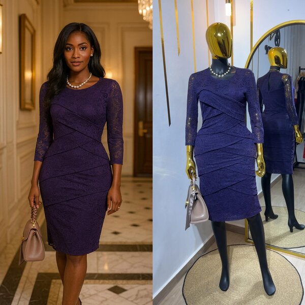 Robe Élégante en Dentelle