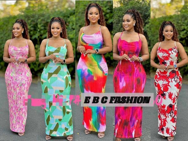 Ladies straight dress available