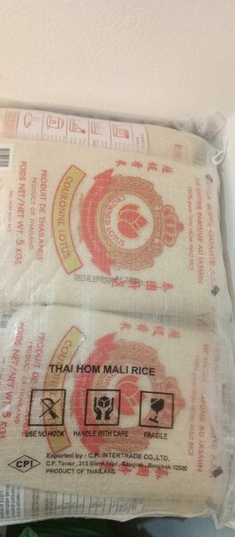 Riz Jasmine Couronne Lotus 25k