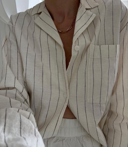 Рубашка в полоску