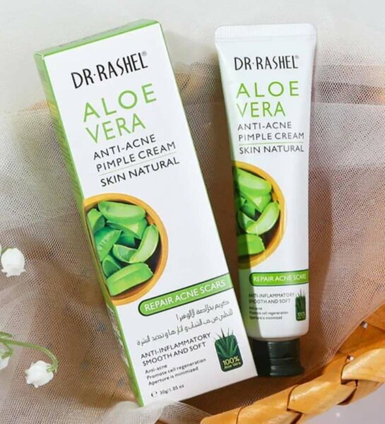 Crème anti-acné Aloe Vera