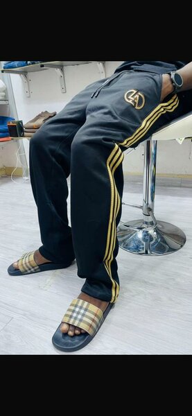 Pantalons de jogging à rayures