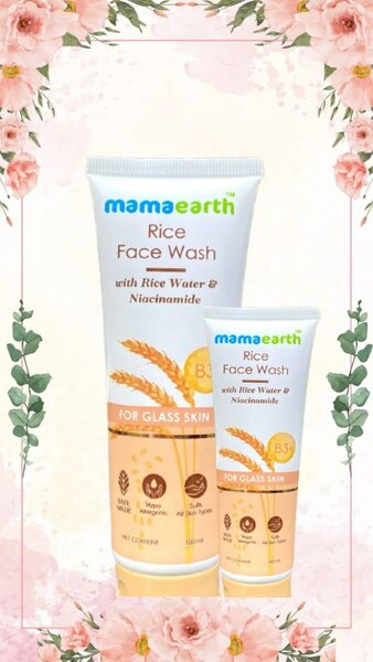 Mama earth rice face wash