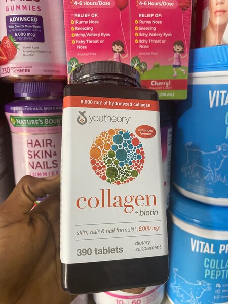 Youtheory Collagen + biotin